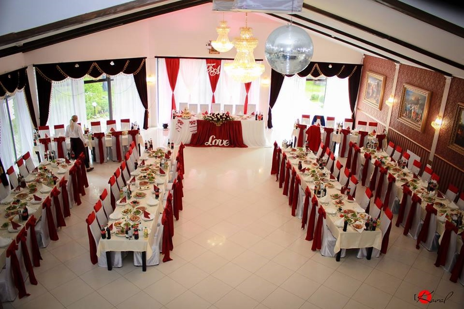 Banquet hall of Paitash Restaurant & Recreation Complex 